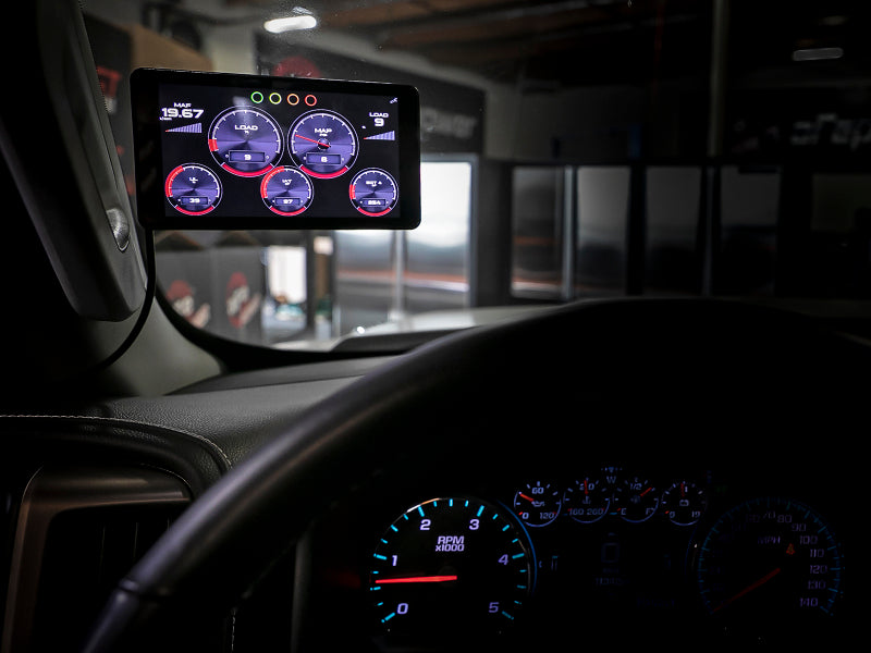 aFe AGD Advanced Gauge Display Digital 5.5in Monitor 08-18 Dodge/RAM/Ford/GM Diesel Trucks aFe Gauges  AXOPROS