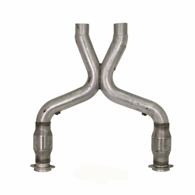 BBK MUSTANG GT 3.0" SHORT MID X PIPE W/CONVERTERS BBK Performance Parts Exhaust Pipe  AXOPROS