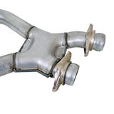 BBK MUSTANG 5.0 2.5 SHORT MID X PIPE W/CONVERTERS BBK Performance Parts Exhaust Pipe  AXOPROS