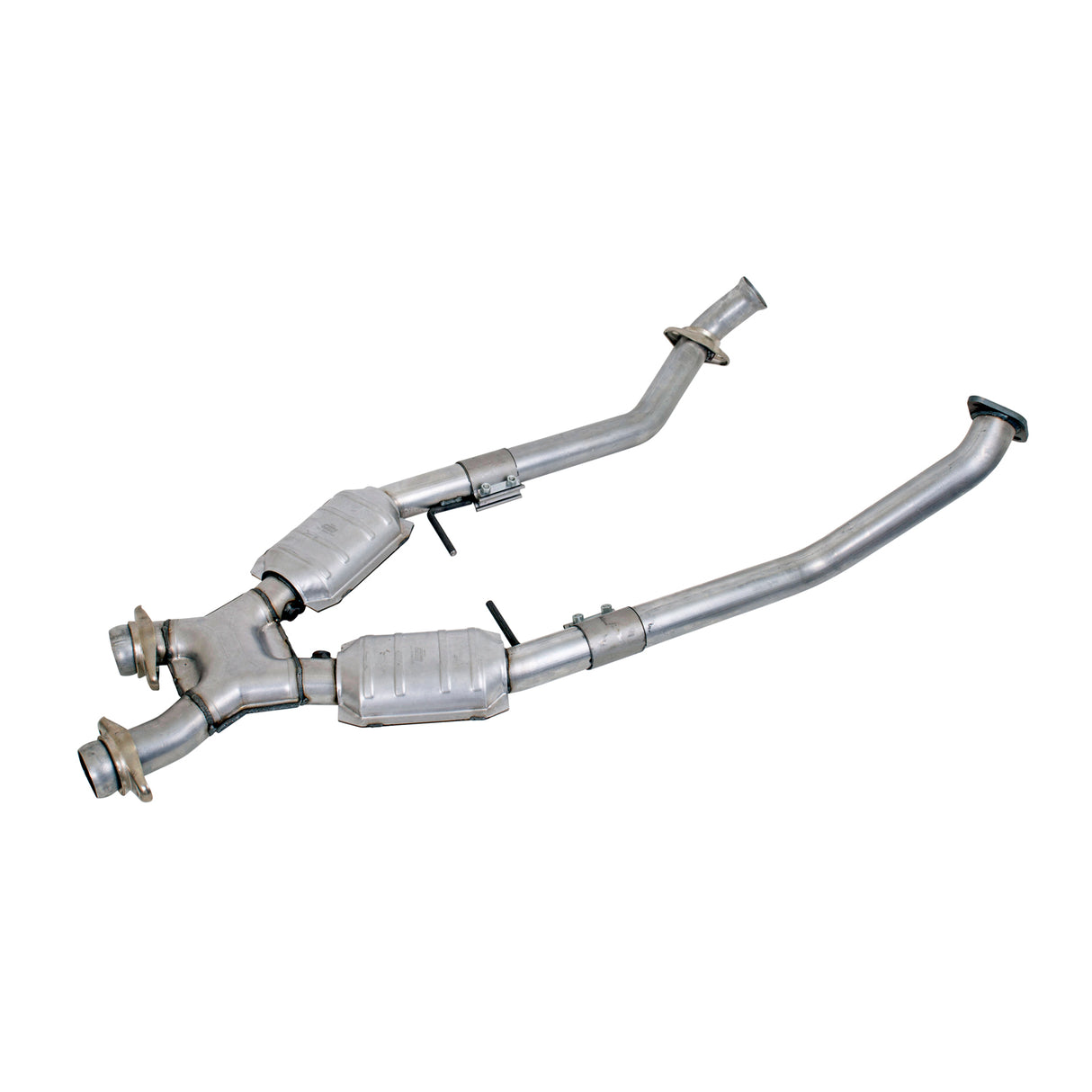 BBK MUSTANG GT 2.5 FULL X PIPE W/CONVERTERS BBK Performance Parts Exhaust Pipe  AXOPROS