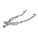 BBK MUSTANG GT 2.5 FULL X PIPE W/CONVERTERS BBK Performance Parts Exhaust Pipe  AXOPROS