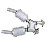 BBK MUSTANG 4.6L FULL 2.5 X PIPE W/CONVERTERS BBK Performance Parts Exhaust Pipe  AXOPROS