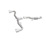 MagnaFlow Cat-Back 2015 Alfa Romeo 4C 1.7L SS 2.5in Dual Split Rear 4.in Tips Magnaflow Catback  AXOPROS
