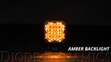 Diode Dynamics Stage Series C1 LED Pod Sport - Yellow Wide Standard ABL (Pair) Diode Dynamics Light Accessories and Wiring  AXOPROS