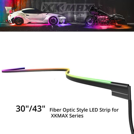 XKGLOW XKGLOW LED Interior Ambient Light Kit - Color Chasing & App Controlled Light Accessories and Wiring aftermarket performance part