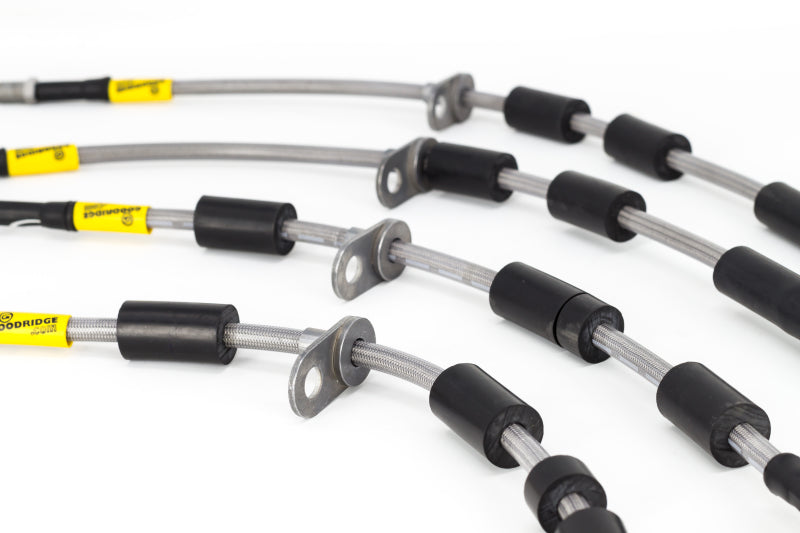 Goodridge 14-19 Ford Fiesta ST Stainless Steel Brake Line Kit Goodridge Brake Line Kits  AXOPROS