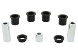 Whiteline Plus Mitsubishi Evolution X Steering Rack & Pinion Mount Whiteline Bushing Kits  AXOPROS