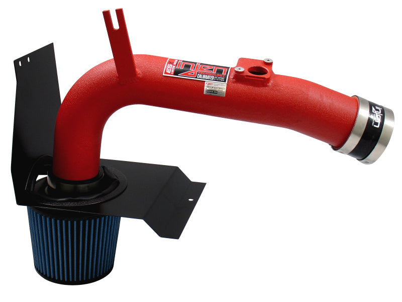 Injen 08-13 Subaru WRX/STi 2.5L (t) Wrinkle Red Cold Air Intake Injen Cold Air Intakes  AXOPROS
