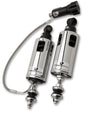 Progressive 89-99 Harley Softail 422 Series Shocks w/RAP - Chrome Progressive Shocks and Struts  AXOPROS