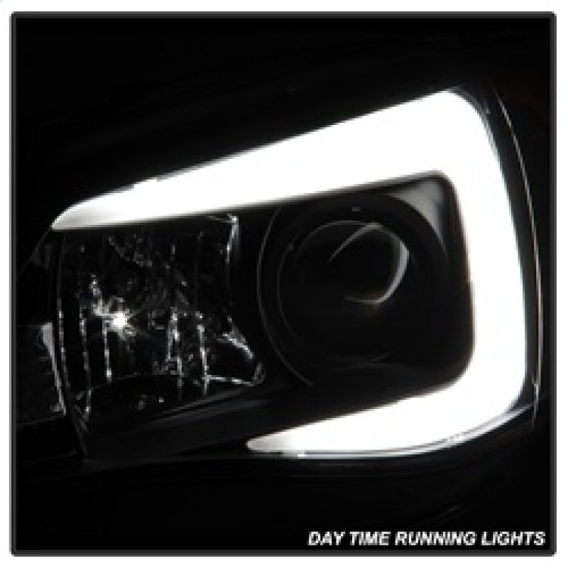 Spyder Subaru WRX 08-09 Projector Headlights - Halogen Model Only - Black PRO-YD-SWRX08-LBDRL-BK SPYDER Headlights  AXOPROS