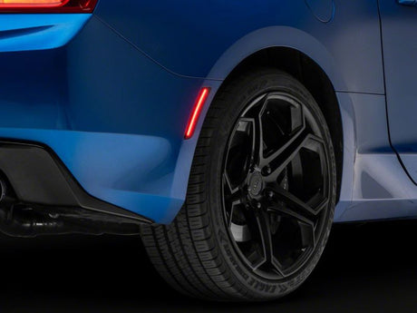 Raxiom Raxiom 16-23 Chevrolet Camaro Axial Series LED Front and Rear Side Markers- Smoked Sidemarkers & Indicators aftermarket performance part