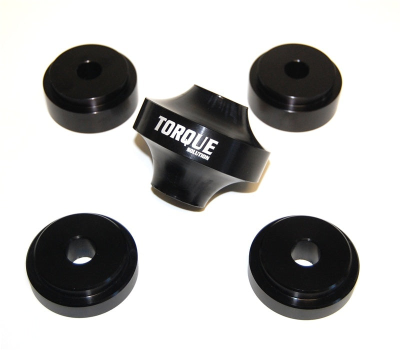 Torque Solution Solid Differential Bushing w/ Billet Inserts: Mitsubishi Evolution X MR & GSR 2008+ Torque Solution Bushing Kits  AXOPROS