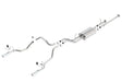 Borla 14-15 Toyota Tundra 4.6L/5.7L Crew Max SB DC SB Touring Cat Back Exhaust Dual Split Rear Exit Borla Catback  AXOPROS