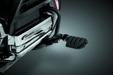 Kuryakyn Ergo II Trident Dually ISO Pegs With Long Arms Gloss Black Kuryakyn Footpegs  AXOPROS