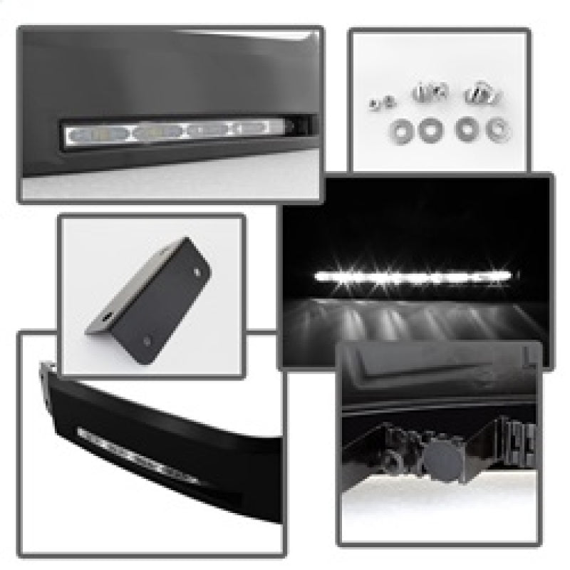 Spyder Toyota Tundra 07-13 Daytime LED Running Lights (XSP-X Model Look)wo/swtch Blk FL-DRL-TTU07-BK SPYDER Daytime Running Lights  AXOPROS