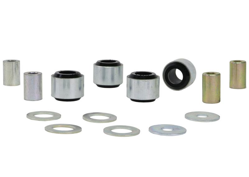 Whiteline Plus 3/08+ Dodge Challenger / 11/05+ Charger Rear Toe Link Inner and Outer Whiteline Bushing Kits  AXOPROS