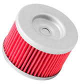 K&N Honda/Kawasaki/Polaris/Suzuki 1.969in OD x .469in ID x 1.438in H Oil Filter K&N Engineering Oil Filters  AXOPROS