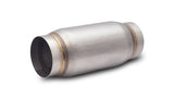 Vibrant SS Race Muffler 3in inlet/outlet x 9in long 3.75in Muffler Body OD Vibrant Muffler  AXOPROS