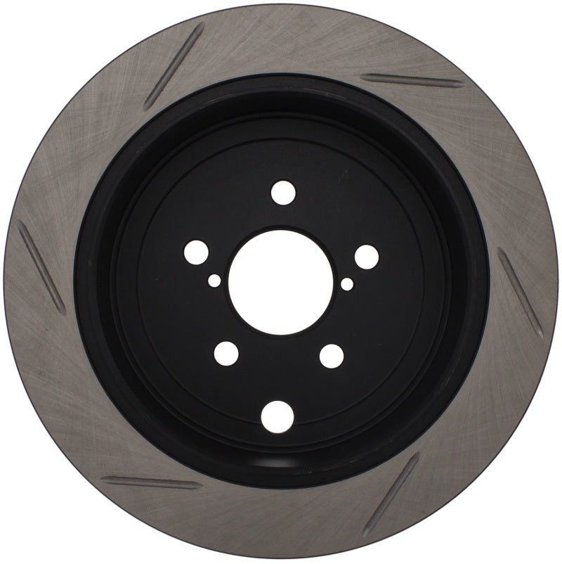 StopTech Power Slot 08-10 WRX Rear Left Slotted Rotor Stoptech Brake Rotors - Slotted  AXOPROS
