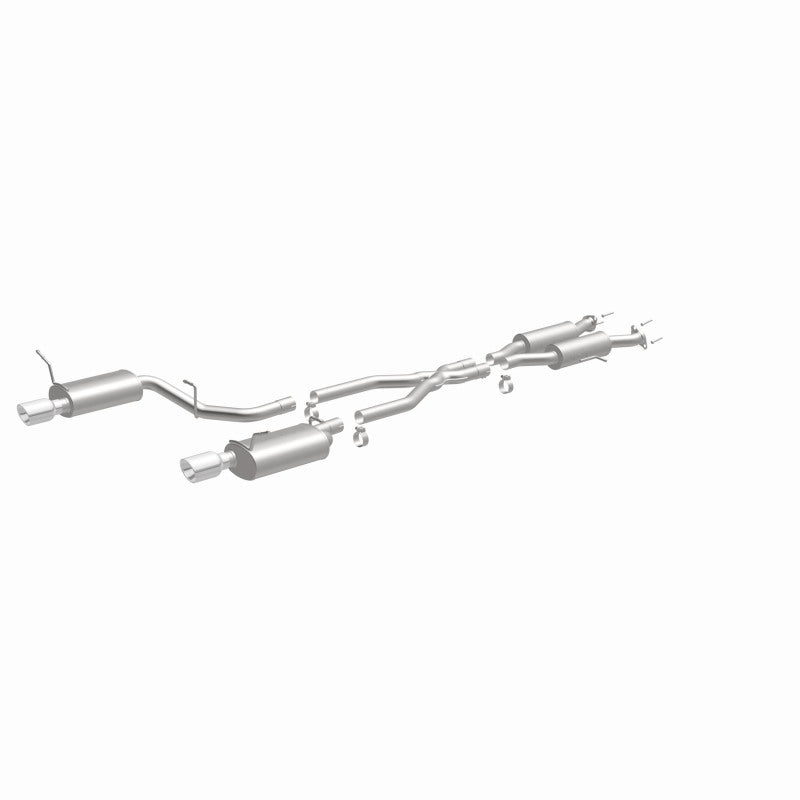 MagnaFlow 11-12 Dodge Durango V8 5.7L Dual Split Rear Exit Stainless Cat Back Performance Exhaust Magnaflow Catback  AXOPROS