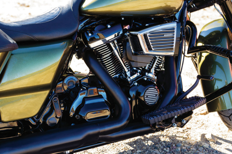 Kuryakyn Servo Cover Milwaukee-8 With Kuryakyn Air Cleaners Chrome Kuryakyn Air Intake Components  AXOPROS