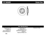 StopTech 00-09 S2000 Slotted & Drilled Right Front Rotor Stoptech Brake Rotors - Slot & Drilled  AXOPROS