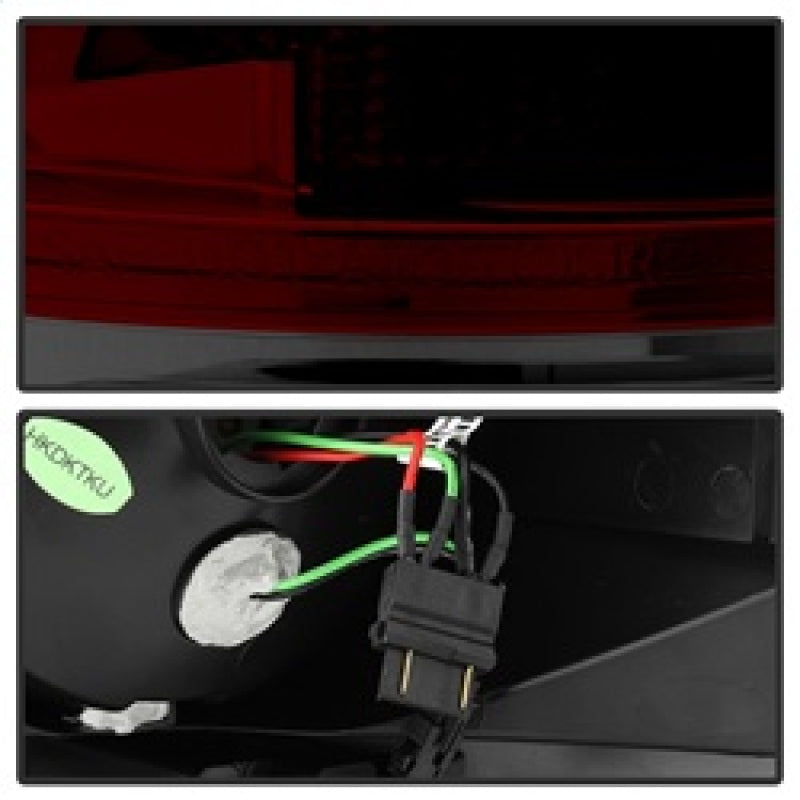 Spyder Toyota Tundra 07-13 LED Tail lights Red Smoke ALT-YD-TTU07-LED-RS SPYDER Tail Lights  AXOPROS