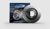 SHW 17-21 Porsche 911 Carrera 3.0L w/o Ceramics Right Rear Cross-Drilled MB Brake Rotor (9P1615602) SHW Performance Brake Rotors - Drilled  AXOPROS