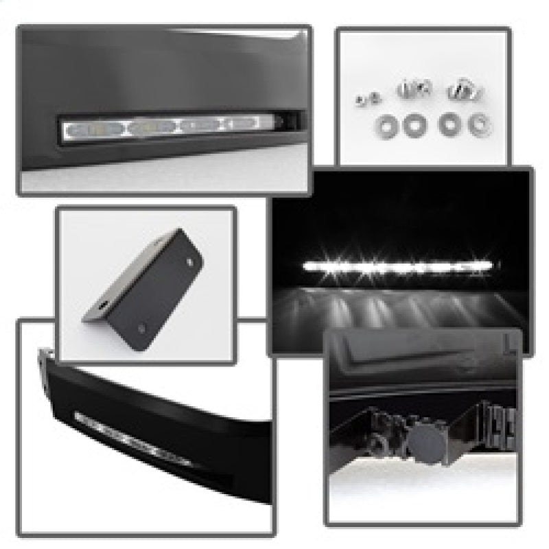 Spyder Toyota Tundra 07-13 Daytime LED Running Lights (XSP-X Model Look)wo/swtch Blk FL-DRL-TTU07-BK SPYDER Daytime Running Lights  AXOPROS