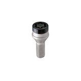 McGard Wheel Lock Bolt Set - 4pk. (Cone Seat) M14X1.25 / 17mm Hex / 27.3mm Shank Length - Black McGard Wheel Bolts  AXOPROS