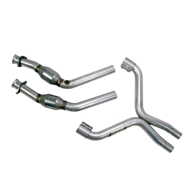 BBK MUSTANG V6 3.7L FULL X PIPE WITH CONVERTERS BBK Performance Parts Exhaust Pipe  AXOPROS