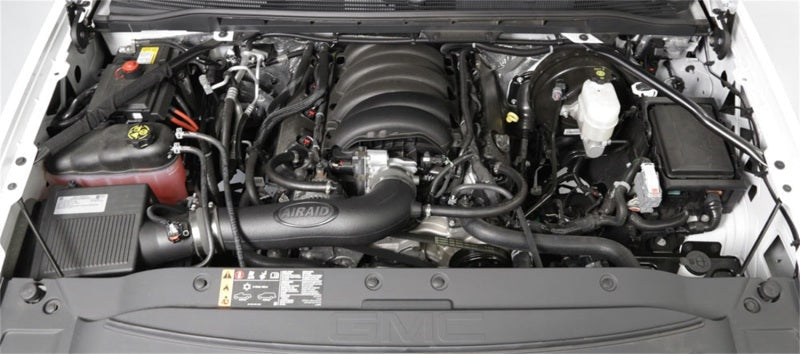 Airaid 17-18 GMC Sierra/Yukon V8-6.2L F/I Jr Intake Kit - Oiled / Red Media Airaid Cold Air Intakes  AXOPROS