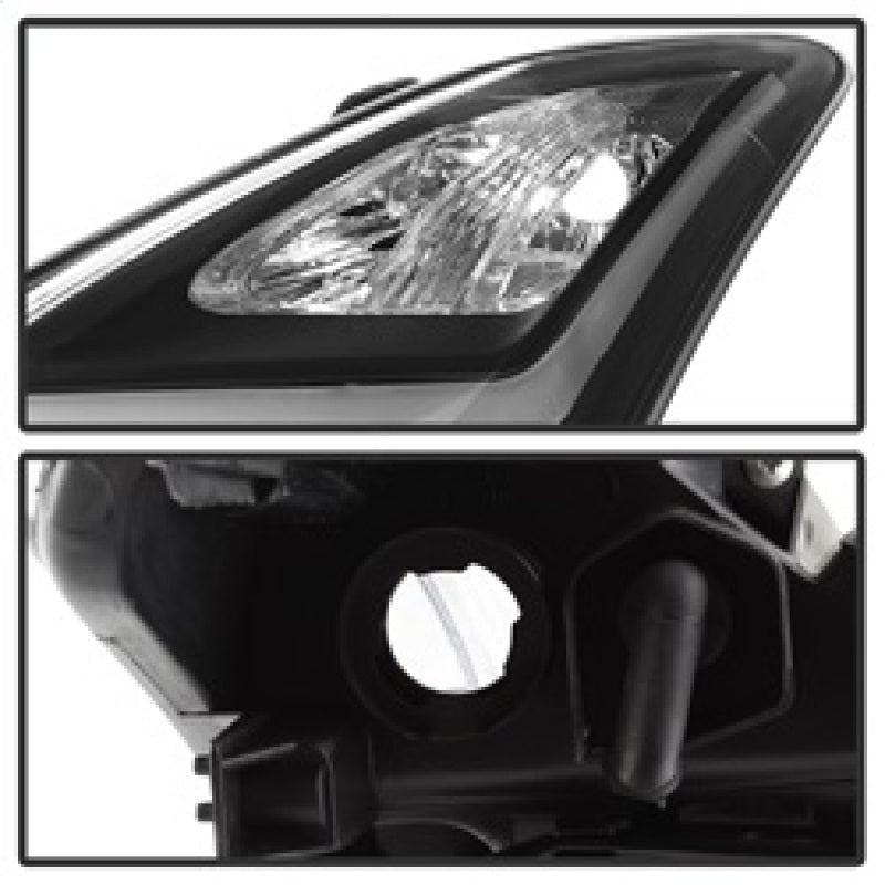 xTune Infiniti G37 Coupe (non-AFS) 08-15 Projector Headlights - Black PRO-JH-IG3708-2D-LB-BK SPYDER Headlights  AXOPROS