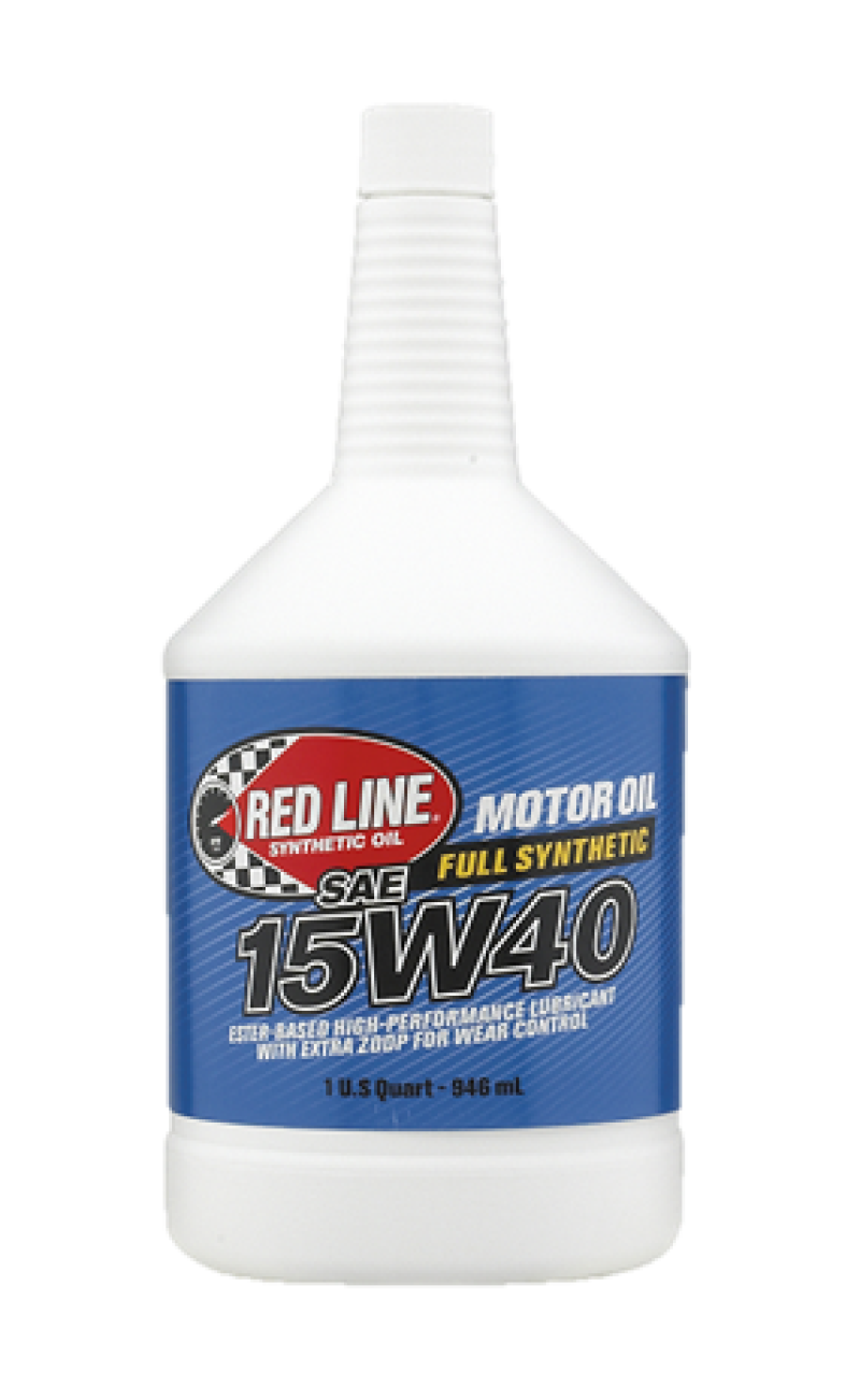 Red Line 15W40 Diesel Oil - Quart Red Line Motor Oils  AXOPROS