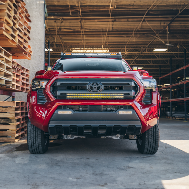Cali Raised 2024+ Toyota Tacoma 32In Lo Pro Grille Led Light Bar Kit For - One Light Bar Cali Raised LED Light Bars & Cubes  AXOPROS