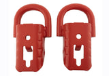 Ford Racing 15-22 F-150 Tow Hooks - Red (Pair) Ford Racing Tow Hooks  AXOPROS