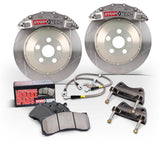 StopTech 08-13 BMW M3/11-12 1M Coupe Front BBK w/ ST-60 Trophy Calipers Slotted 380x35mm Rotors Stoptech Big Brake Kits  AXOPROS