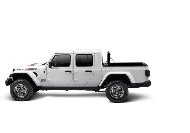 UnderCover 2020 Jeep Gladiator 5ft Ultra Flex Bed Cover - Matte Black Finish Undercover Bed Covers - Folding  AXOPROS