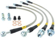 StopTech Toyota 08-10 Land Cruiser/07-11 Tundra Rear Stainless Steel Brake Line Kit Stoptech Brake Line Kits  AXOPROS