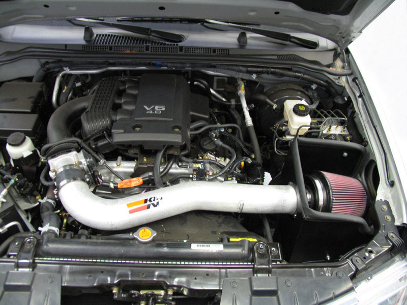 K&N 05-09 Nissan Pathfinder/Xterra/Frontier V6-4.0L 77 Series High Flow Performance Kit K&N Engineering Cold Air Intakes  AXOPROS