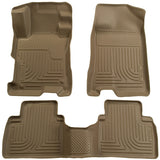 Husky Liners 04-09 Toyota Prius WeatherBeater Combo Tan Floor Liners Husky Liners Floor Mats - Rubber  AXOPROS
