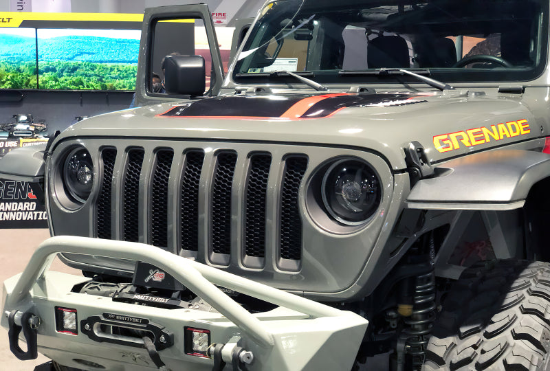 Oracle Jeep JL/Gladiator JT Oculus Bi-LED Projector Headlights - Amber/White Switchback SEE WARRANTY ORACLE Lighting Headlights  AXOPROS
