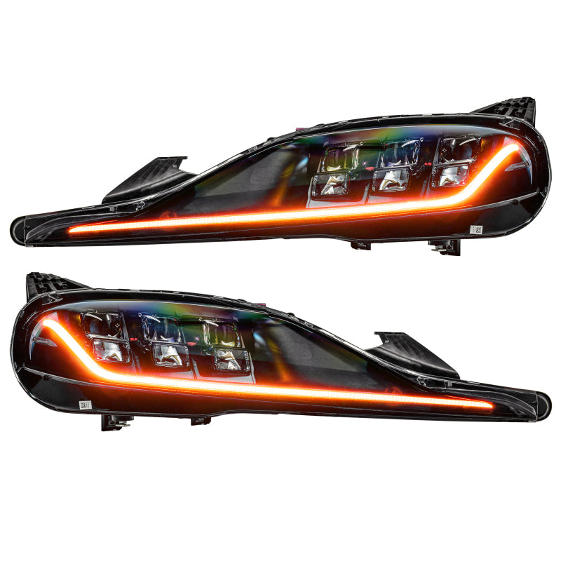 Oracle 20-21 Toyota Supra GR RGB+A Headlight DRL  Kit - ColorSHIFT w/ Simple Controller ORACLE Lighting Headlights  AXOPROS