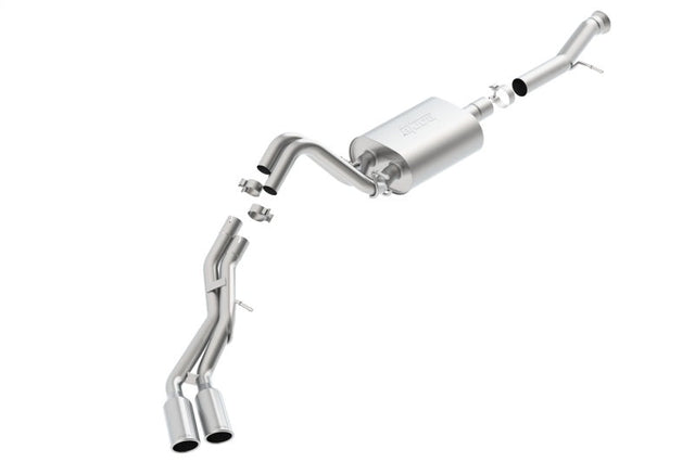 Borla 2015 Cadillac Escalade/Yukon Denali 6.2L V8 AT 2WD/4WD Split Side Exit SS S-Type CB Exhaust Borla Catback  AXOPROS