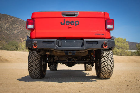 19-21 Jeep Gladiator JT Gladiator Rear Bumper Body Armor 4x4 Bumpers - Steel  AXOPROS