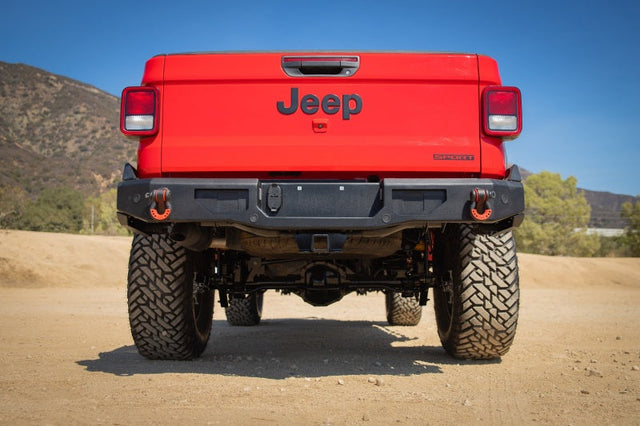 19-21 Jeep Gladiator JT Gladiator Rear Bumper Body Armor 4x4 Bumpers - Steel  AXOPROS