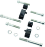 Kuryakyn Driver Floorboard Spacers 09-Up Touring Models Gloss Black Kuryakyn Footpegs  AXOPROS