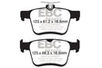 EBC 2017+ Volkswagen Atlas 2.0L Turbo Greenstuff Rear Brake Pads EBC Brake Pads - Performance  AXOPROS