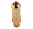 NRG 700 Series M12 X 1.25 Steel Lug Nut w/Dust Cap Cover Set 21 Pc w/Locks & Socket - Chrome Gold NRG Lug Nuts  AXOPROS