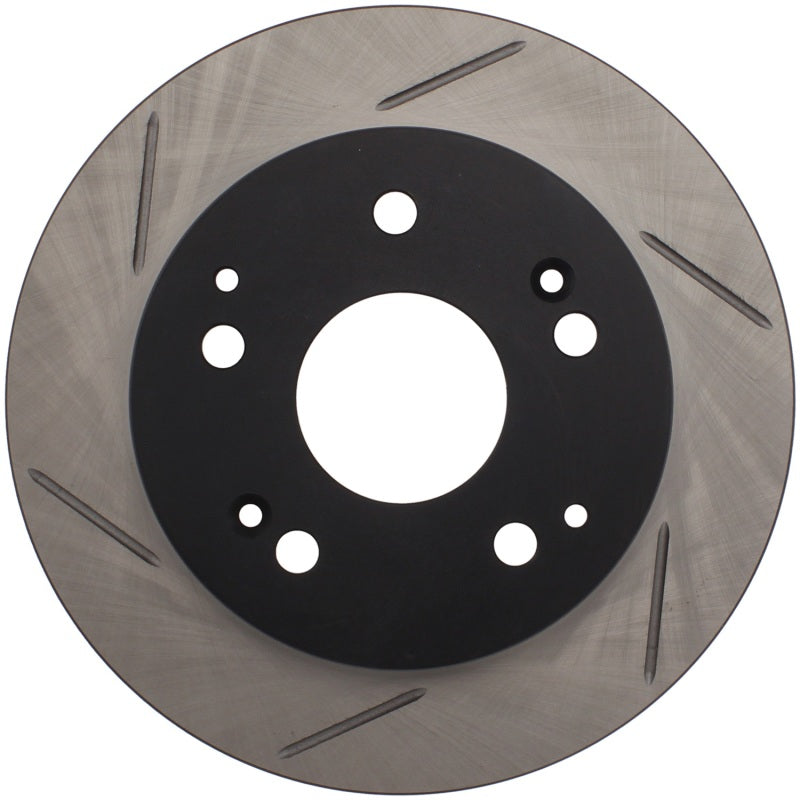 StopTech Power Slot Slotted 02-06 Acura RSX Incl. Type S / 97-01 Integra Type R Rear Right Rotor Stoptech Brake Rotors - Slotted  AXOPROS